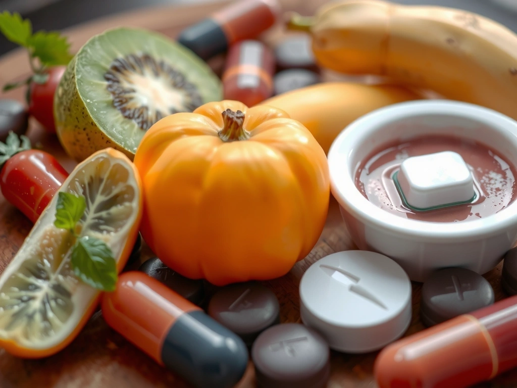 Healthy eating guide visuals